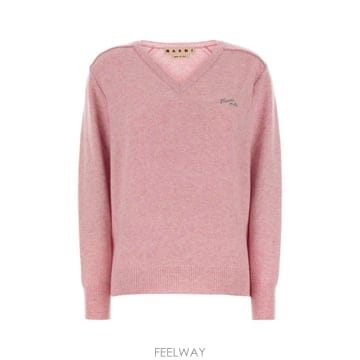 [X45]마르니 CVMD0171A0UFH805 00C13 여성 스웨터 니트 가디건 Oink wool swea