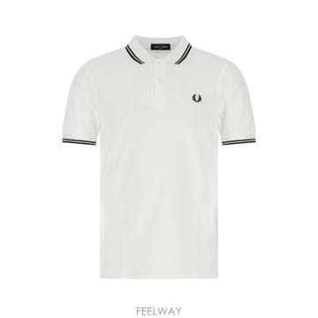 [X45]프레드 M3600 200 남성 폴로 피케셔츠 White piquet polo shirt
