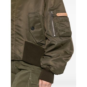 제이더블유앤더슨 오버사이즈 나일론 봄버 자켓 ARMY GREEN