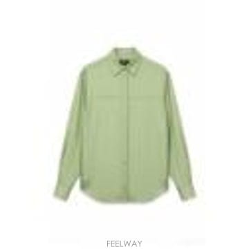 [G95]Hui HW31GD3719MINTGREEN 여성 셔츠 블라우스 남방 Shirts and Blouse