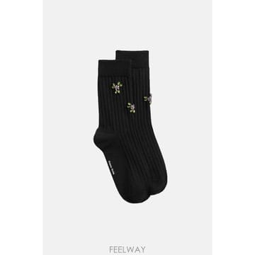Simone Rocha [G95]�ø� �λ� SOCK68TB0647BLACKROSEMULTI ���� ���� ��ī�� �־� ���� MERIN[G95]�ø� �λ� SOCK68TB0647BLACKROSEMULTI ���� ���� ��