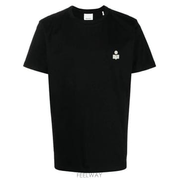 26FW 이자벨마랑 반팔 티셔츠 TS0047HAB1N19H BKEC BLACK ECRU
