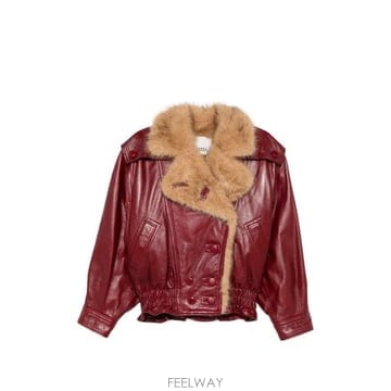 26FW 이자벨마랑 코트 MA0642FAD4B01I 70DD DEEP RED