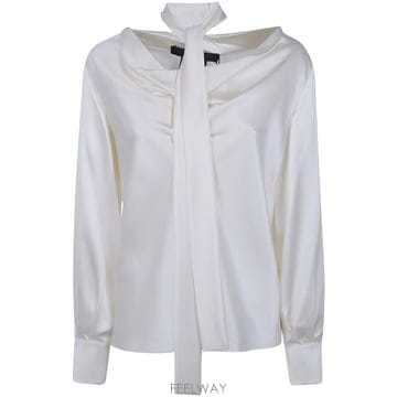 26FW 막스마라 셔츠 2621116014600 001 WHITE