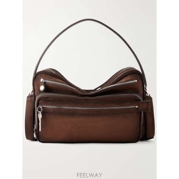 아크네 스튜디오 CAMERO 카메라 WAXEDSUEDE 메신저 백  B0082333363