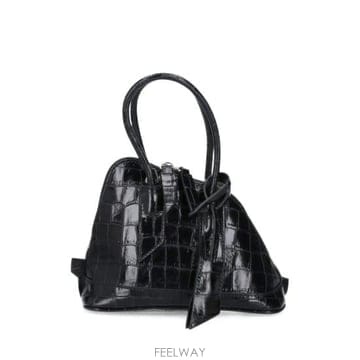 26FW 디 아티코 토트백 CAPWAH00067 LBT155PR 100 BLACK