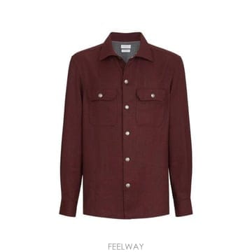 26FW 브루넬로 쿠치넬리 자켓 MY6660721 C063 RED