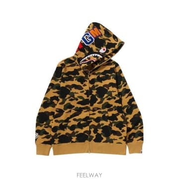 26FW 베이프 니트웨어 001ZPM801012M YELLO NEUTRALS GREEN