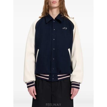 26FW 앤 드뮐미스터 봄버 자켓 B0014457 FA797 590 BLUE NEUTRALS
