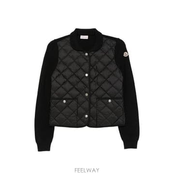26FW 몽클레어 가디건 M1131L093 9B000 25 999 BLACK