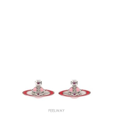 ViVienne westwood 26FW ���ȿ���Ʈ��� �׿� �ٽ� ������ �̾ 62010039 02P766 P766 SILVER PINK26FW ���ȿ���Ʈ��� �׿� �ٽ� ������ �̾ 62010039
