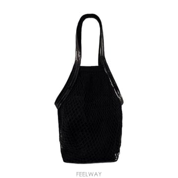 25 S/S 바네사 브루노 숄더 백 VANESSA 브루노 코튼 블랙  B0731581138