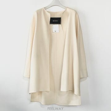 키톤 Kiton 노카라 크레이프 울 오버 코트