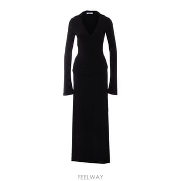 26 F/W ELEH 롱 드레스 0285/NERO B0012333495