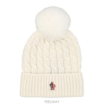 26FW 몽클레어 모자 3B000010402A 002 BIANCO