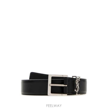 26FW 생로랑 카상드르 바딤 벨트 864585BOO0E 1000 Black