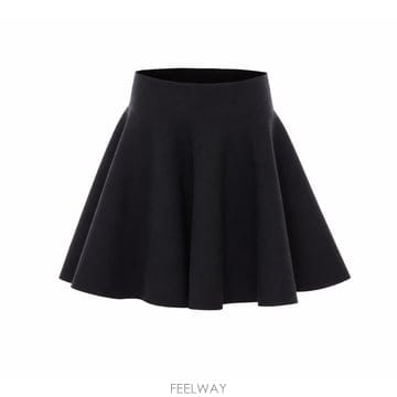 26 F/W 알라이아 스케이터 니트 스커트 AA9J2697K307D/ B0012333538