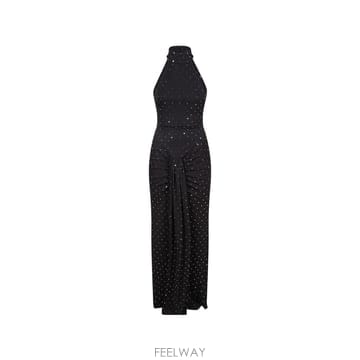 NISSA 드레스 RRS16937BLACK B0712333203