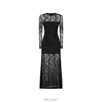 NISSA 드레스 RRS16933BLACK B0712333204