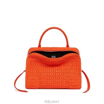 26 F/W 로에베 AMAZONA 180 레이지 CRAB 라피아 M  B0742331417