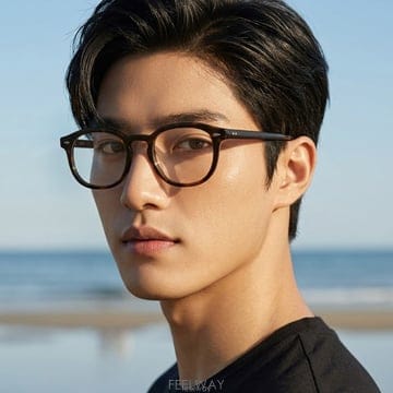 리바이스 안경테 LS118 02 명품 남자 여자 뿔테 웰링턴