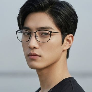 리바이스 안경테 LS130 01 남자 여자 가벼운 메탈테