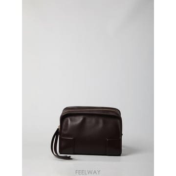 26FW 로에베 소프트 카프스킨 스몰 아마조나 180 백 A039AS0X01 BROWN