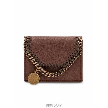 26FW 스텔라 맥카트니 지갑 7P0095WP0735 7745 MAHOGANY