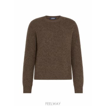 26FW 에스막스마라 반팔 티셔츠 2629366143SMMVOLIERA 002 MARRONE