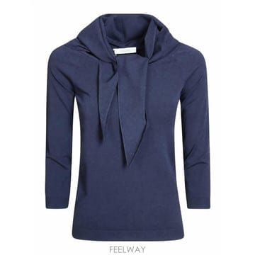 26FW 막스마라 반팔 티셔츠 2621366071MXMFENICE 005 BLU MARINO