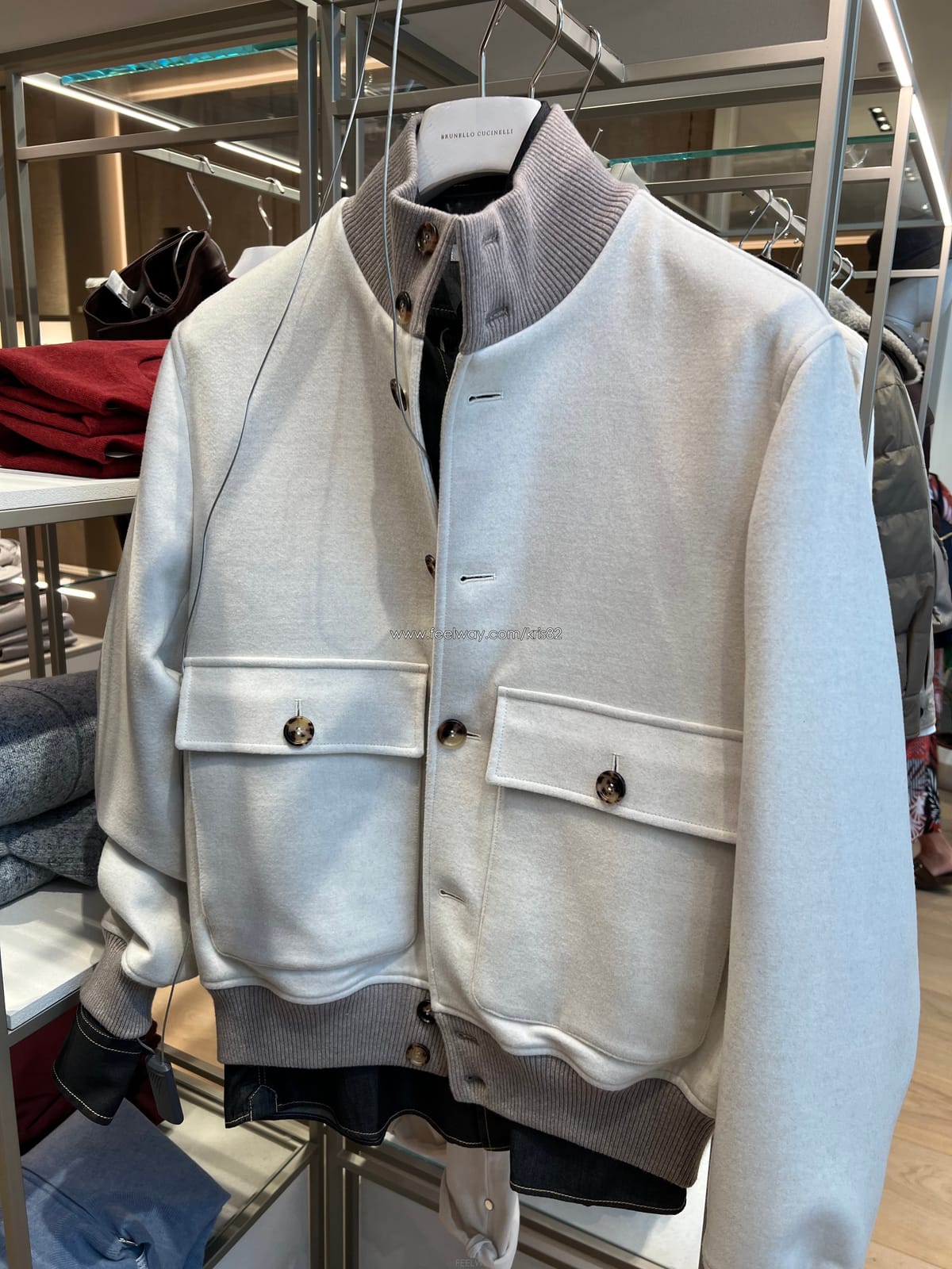Brunello Cucinelli [AW25] BRUNELLO CUCCINELLI ��ġ�ڸ� ĳ�ù̾� ����[AW25] BRUNELLO CUCCINELLI ��ġ�ڸ� ĳ�ù̾� ����