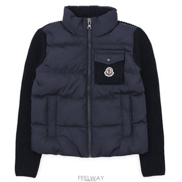 디몬트)몽클레어 키즈 울 블렌드 패딩 집업 9B00005 M4281 745 12,14
