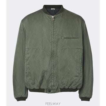 26 FW A.Presse 실크 코튼 보머 재킷 TP581847480
