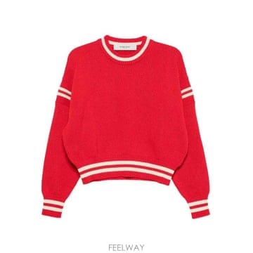 26FW 골든 Goose Red 로고 Maglio GWP02794P0267240605 TP581858363