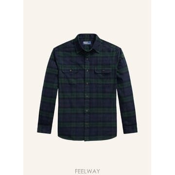 폴로 랄프 로렌 클래식 핏 플란넬 셔츠 100324143716000 TP581858282