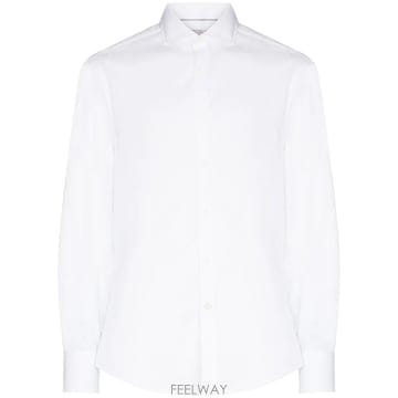Brunello Cucinelli 26 FW ���ڷ� ��ġ�ڸ� button up cotton shirt M0UC41718C159 TP4591326 FW ���ڷ� ��ġ�ڸ� button up cotton shirt M0UC417