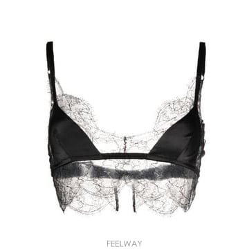 그란데비타 해외 돌체앤가바나 여성 LACE DETAIL SILK BRA O1C58TFUAD8N0000