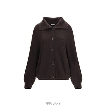 해외 이태리배송 AW26 브루넬로쿠치넬리 여성 하이넥 캐시미어 가디건 M12749406_C9792