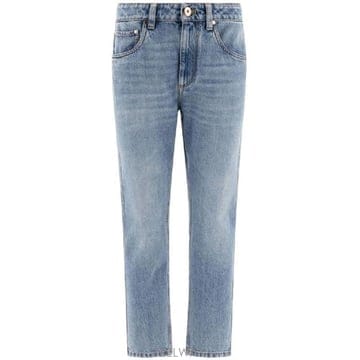 그란데비타 해외 브루넬로 쿠치넬리 여성 DENIM COTTON 진 MA095P5847C8926