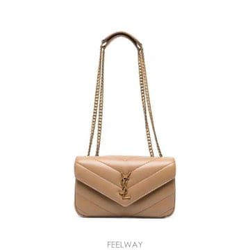 그란데비타 해외 생로랑 여성 LOULOU SMALL SUEDE LEATHER SHOULDER BAG 8716