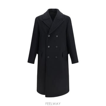 해외 이태리배송 AW26 펜디 남성 울과 앙고라 코트 FF0879B1HM_F0QA1