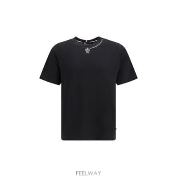 해외 이태리배송 AW26 몽클레르 그르노블 남성 로고가 있는 면 티셔츠 L20978C0000489AZ9_99