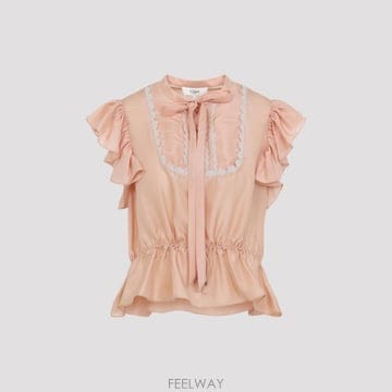 Chloe [D14]���ο� CH26AHT53009 266 BLUSHY PINK ���� Ƽ���� �μҸ� ž ���� Chloe[D14]���ο� CH26AHT53009 266 BLUSHY PINK ���� Ƽ���� 