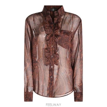 ETRO [S27]��Ʈ�� WRIA011899SA124X0865 ���� ���� ����콺 ���� ĳ�־���� Ŭ���ļ��� �ΰ� E[S27]��Ʈ�� WRIA011899SA124X0865 ���� ���� ����콺 ��