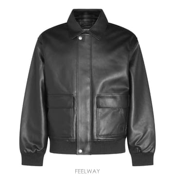 [S27]CARHARTT WIP I03699789XX 남성 가죽자켓 바이커자켓 레더자켓 가죽베스트 무스탕 질