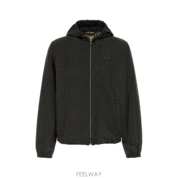 [X45]버버리 8127541 B9368 남성 블레이저 봄버 캐주얼자켓 Printed cotton Newpo