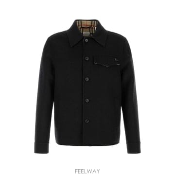 Burberry [X45]������ 8133180 C1900 ���� �������� ���� ĳ�־����� Black wool jacket[X45]������ 8133180 C1900 ���� �������� ���� ĳ�־���