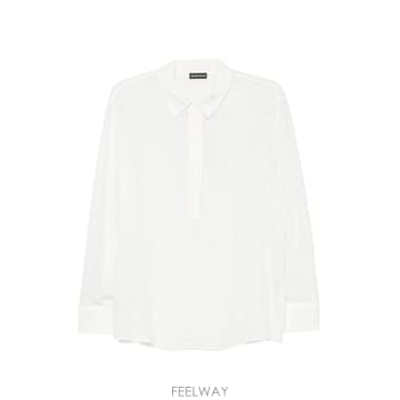 [P13]아르마니 EW005414TE21123U0006 여성 셔츠 롱슬리브셔츠 숏슬리브셔츠 블라우스 데님셔츠