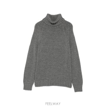 [P13]BASE B85661700622 여성 터틀넥니트 하이넥니트 집업니트 스웨터 풀오버 BASE WOOL