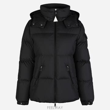 몽클레어 6F 1A00197 54A81 999 푸르민스 여성 후드 패딩 자켓 블랙